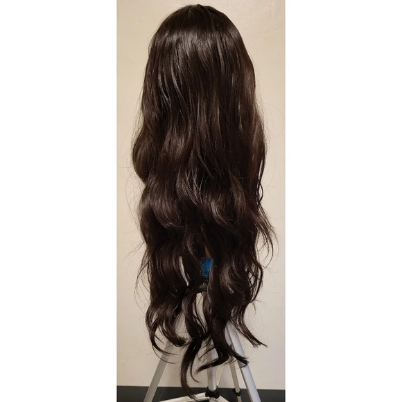 Skin Top Part Wig - Brown/Blonde - Picture 3 of 6